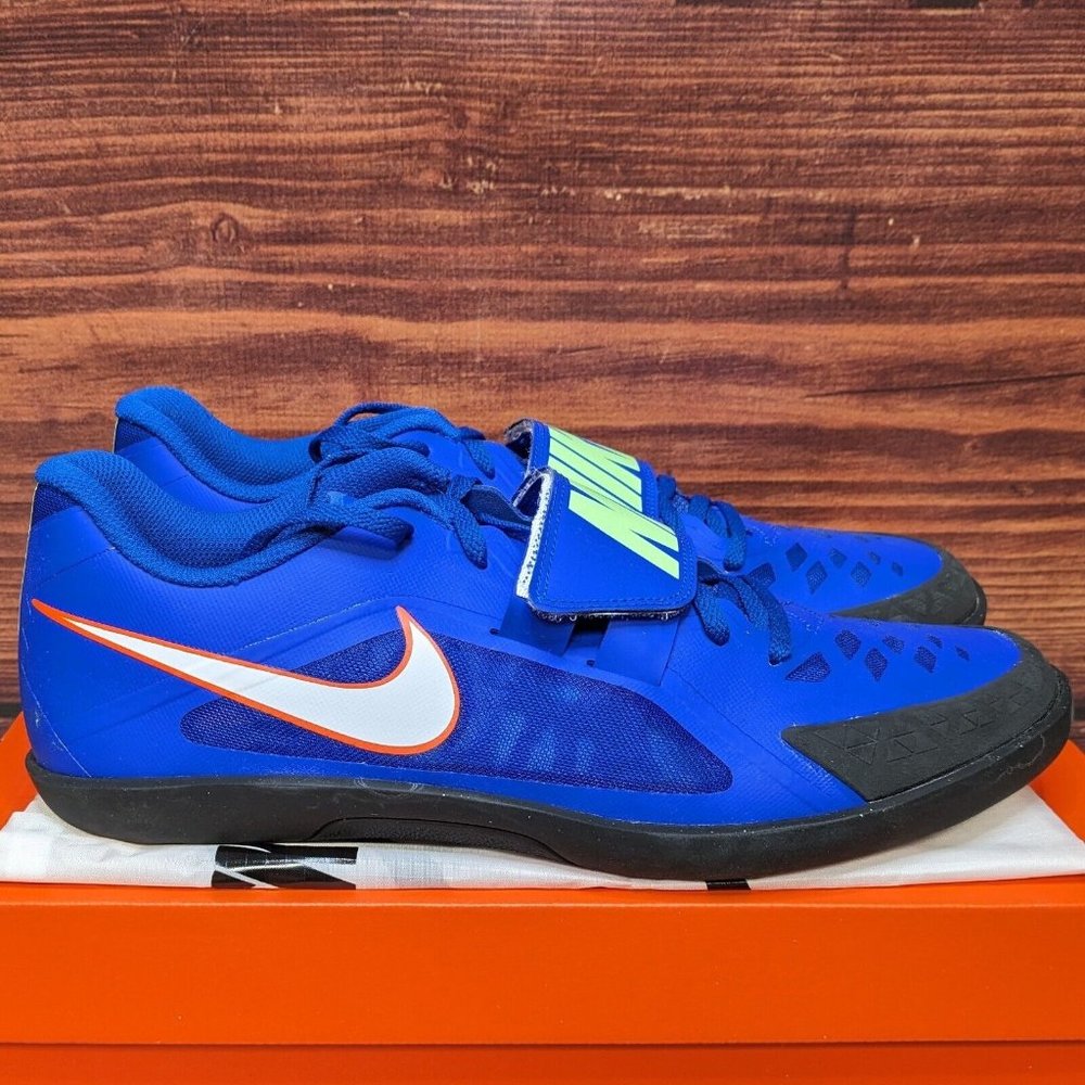 Nike Zoom Rival SD 2 Men's 12 Racer Blue Track Field Throwing Shoes 685134-400